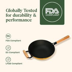 No. 10 Cast Iron Wok LITE (26cm)