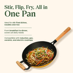 No. 10 Cast Iron Wok LITE (26cm)