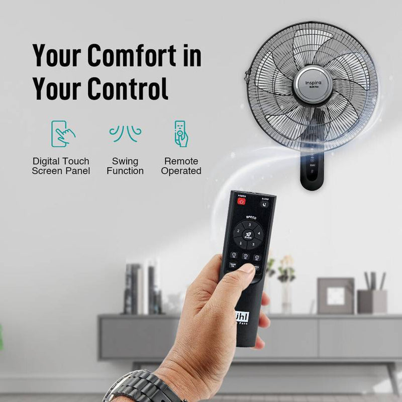 KUHL Inspira W1 BLDC Motor BLDC Motor 400 mm Wall Fan-4