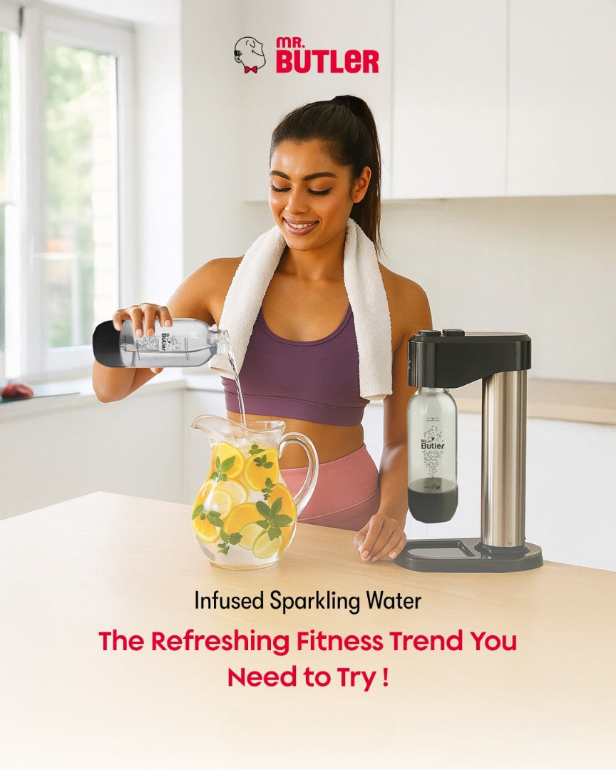 Instafizz Soda Maker – Jumbo Pack with 2 cylinders and 4 PET Bottles