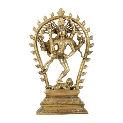 Brass Nataraja Statue | 18" Urdhava Tandava Pose