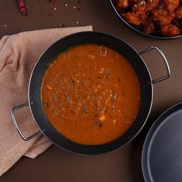 100% Pure Iron Kadai+ Fry Pan+ Tadka Pan, Cookware Set, Toxin-free,Naturally Non-stick,Pre-seasoned