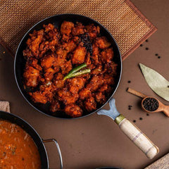 100% Pure Iron Kadai+ Fry Pan+ Tadka Pan, Cookware Set, Toxin-free,Naturally Non-stick,Pre-seasoned