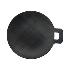 100% Pure Iron Tawa, Concave, Seasoned, Toxin-free, Nonstick, 30cm, 1.77kg