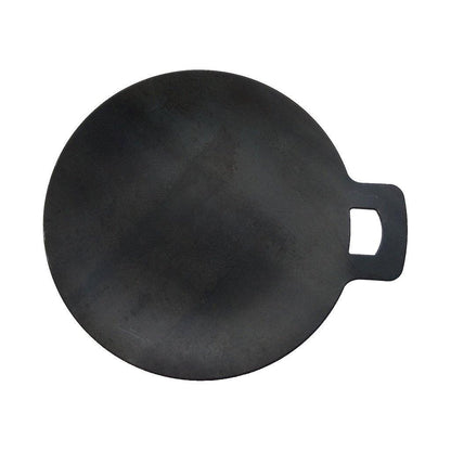 100% Pure Iron Tawa, Concave, Seasoned, Toxin-free, Nonstick, 30cm, 1.77kg