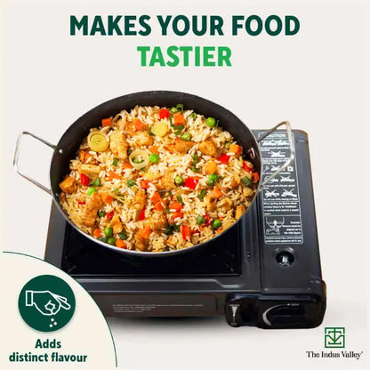 100% Pure Iron Cookware Set: Kadai+ Tawa+ Fry Pan, Toxin-free Sheet Iron, Pre-seasoned, Induction & Gas, Kitchen Set for Home, Free ₹400 Tadka Pan