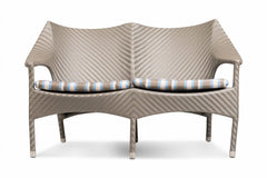 María Outdoor Sofa Set 2 Seater , 2 Single seater and 1 Center Table (Beige)