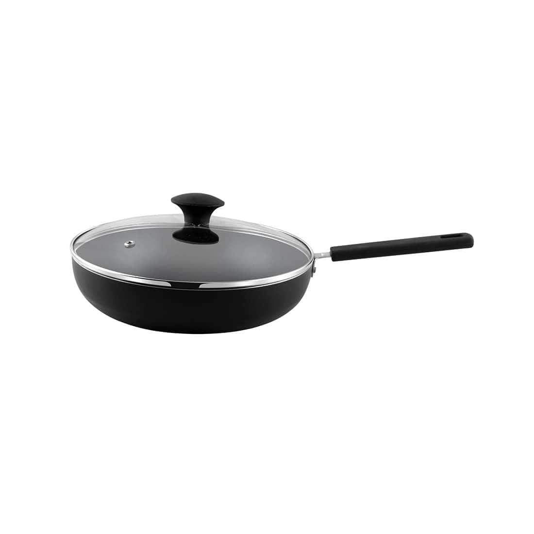 Aluminium Frypan with Glass Lid Quantum