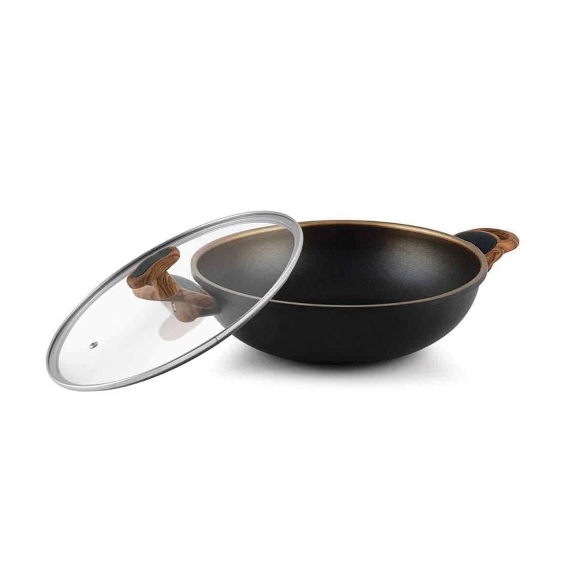 Aluminium Kadhai with Glass Lid Eliza