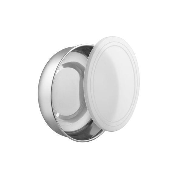 Stainless Steel 4 PCS Bowl with Plastic Lid