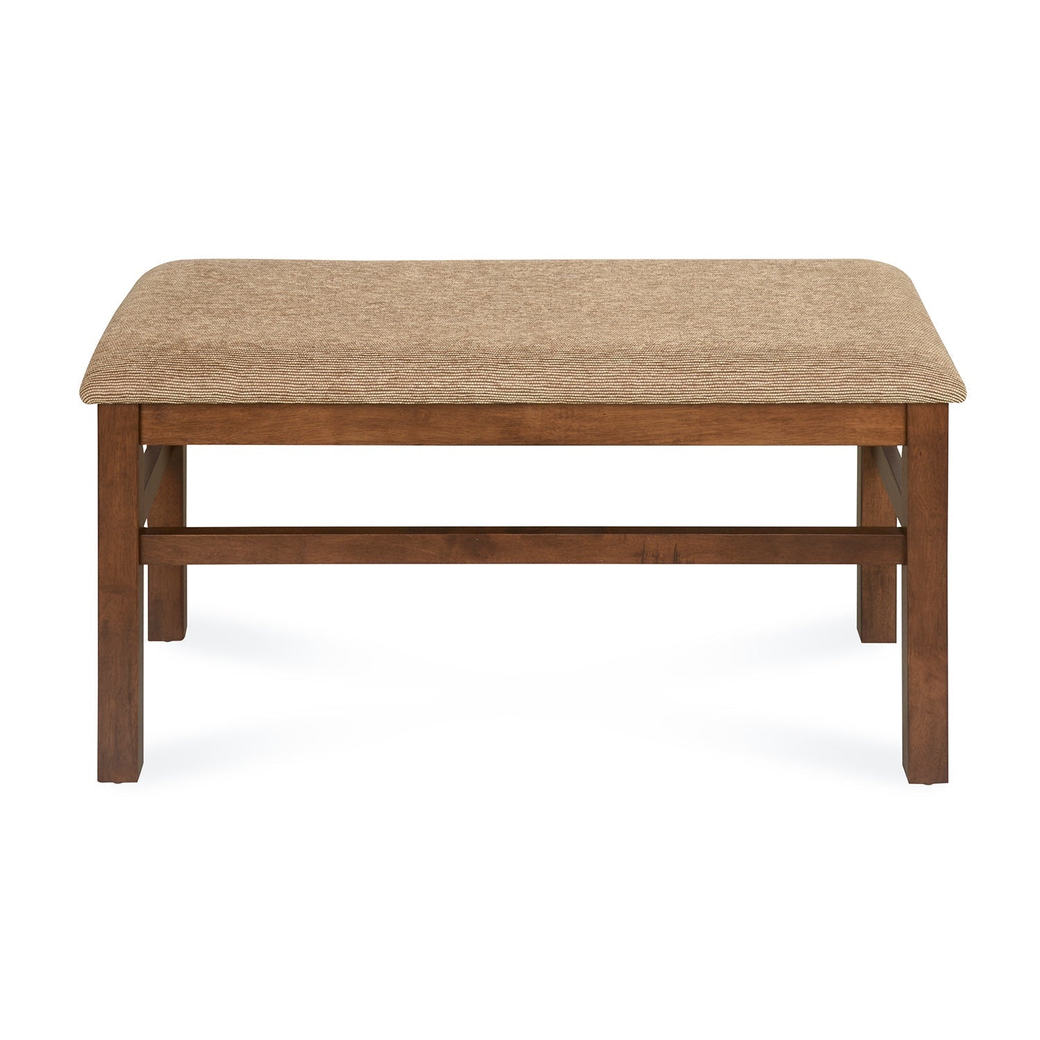 Nilkamal Jewel Multi Use Medium Sitting Bench for Living Room | Dining Room (Walnut)