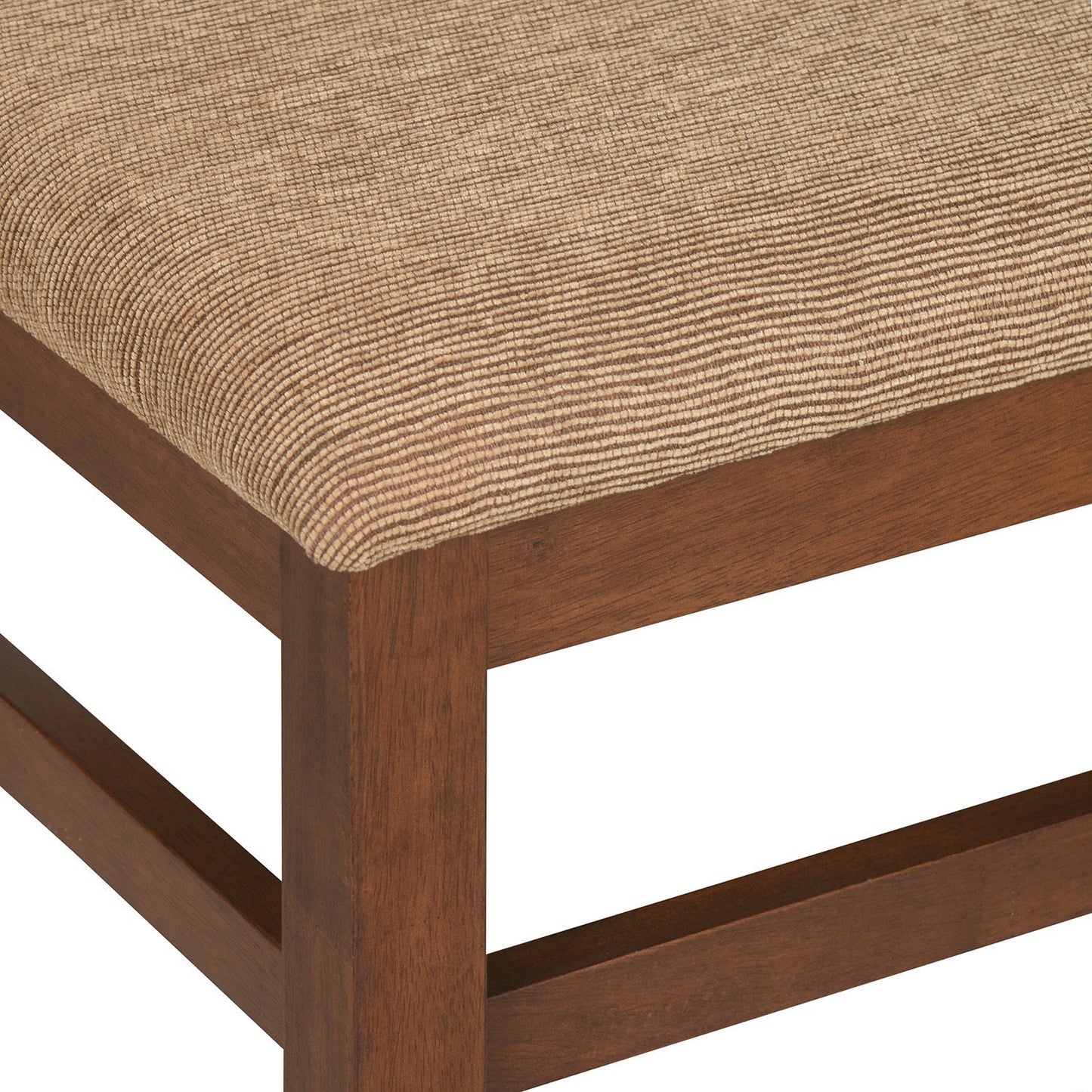 Nilkamal Jewel Multi Use Medium Sitting Bench for Living Room | Dining Room (Walnut)