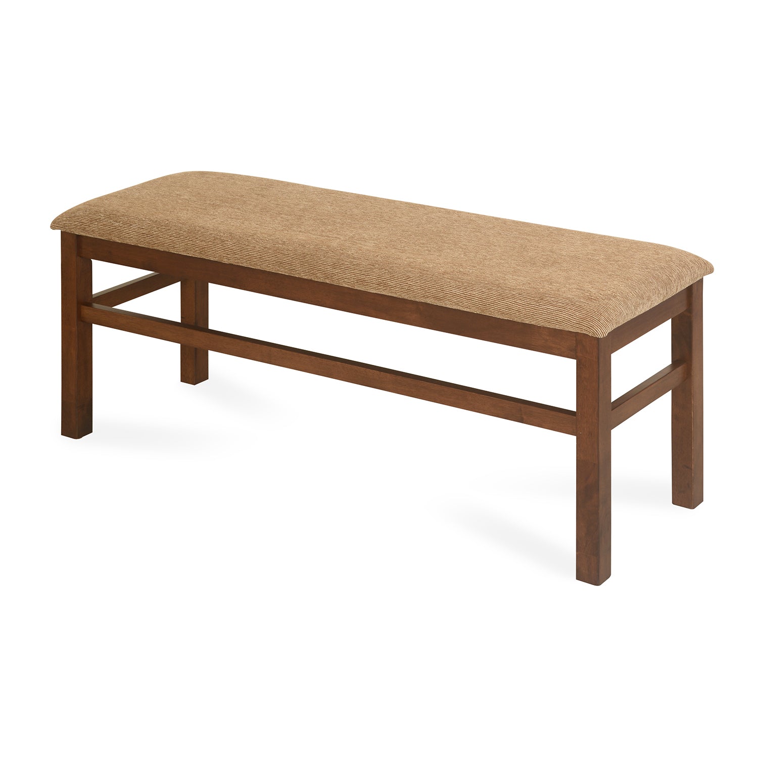 Nilkamal Jewel Multi Use Long Sitting Bench for Living Room | Dining Room (Walnut)