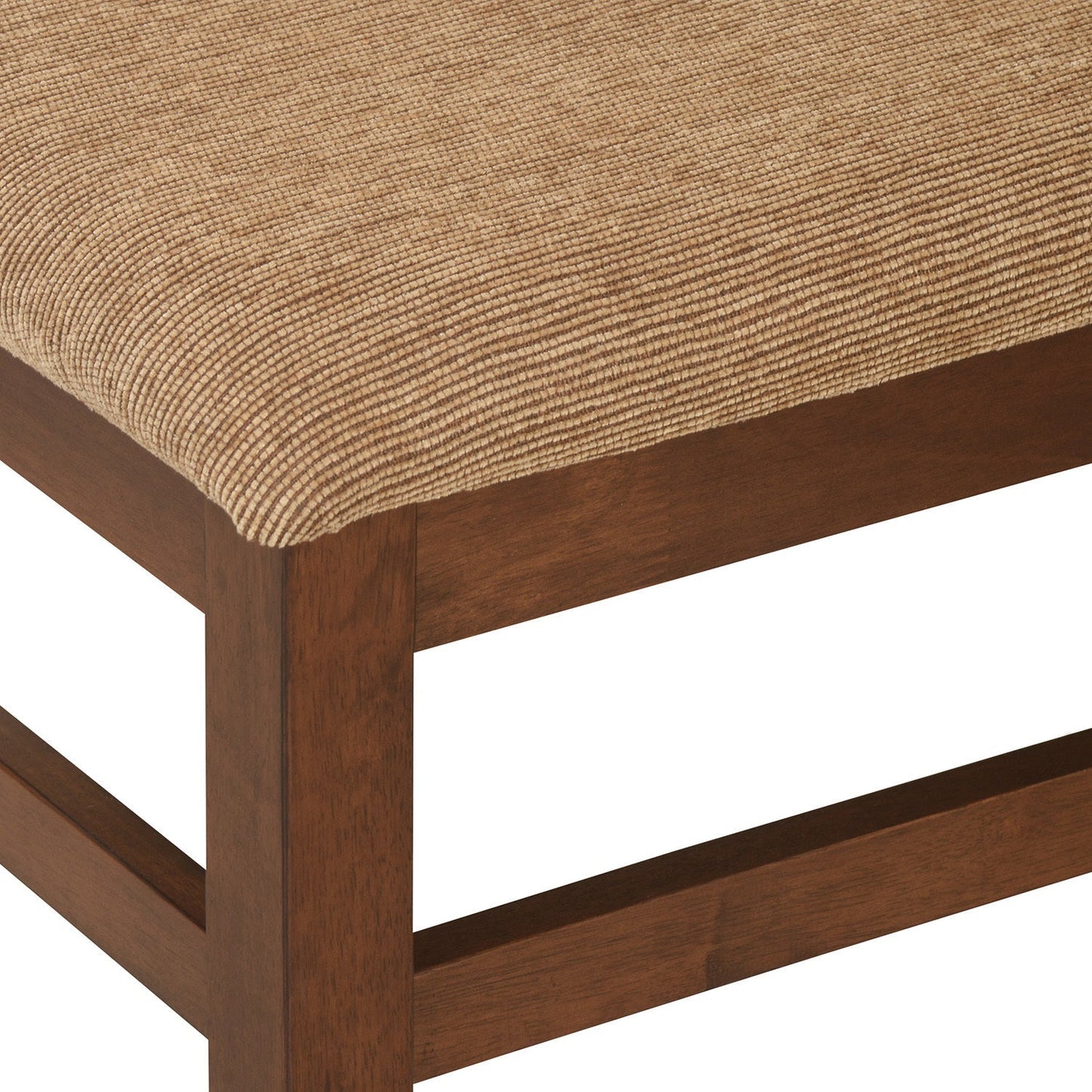 Nilkamal Jewel Multi Use Long Sitting Bench for Living Room | Dining Room (Walnut)