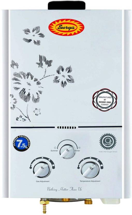 Surya JSD-12-20-04-7L 7.1 L Instant Water Geyser
