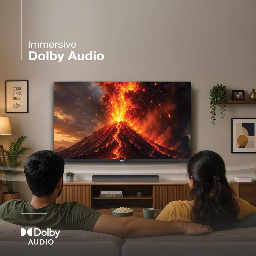 Sansui 109 cm (43 inch) Full HD LED Smart Coolita TV with Dolby Audio, Surround Sound, Bexel-Less Disign & A+ Panel LED TV (JSWD43CSFHD/2026)-3