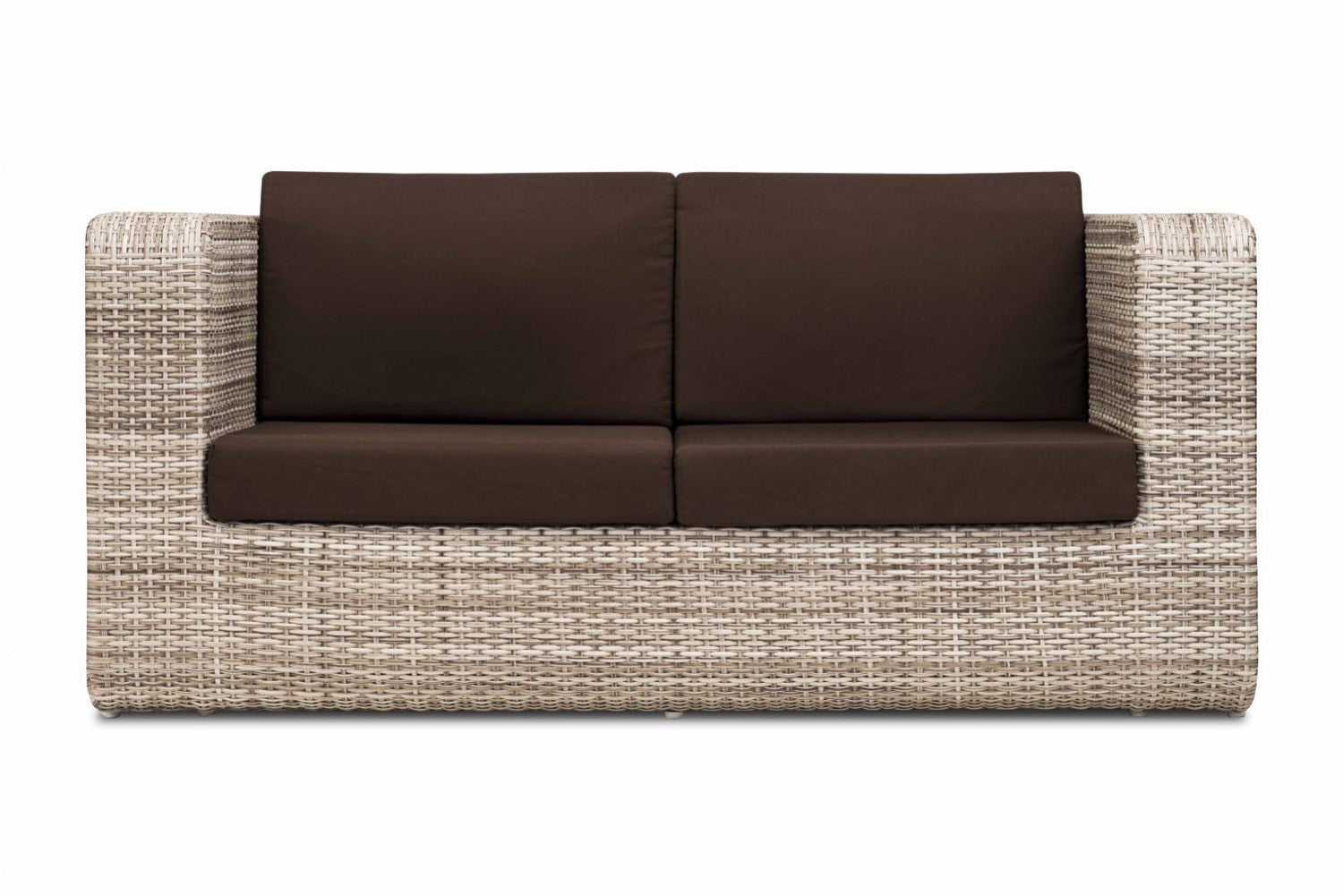 Maso Outdoor Sofa Set 2 Seater + 2 Single seater with 1 Central Table (Seashell)