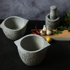 Velanstore Soap Stone Pot / Kalchatti Kerala Style