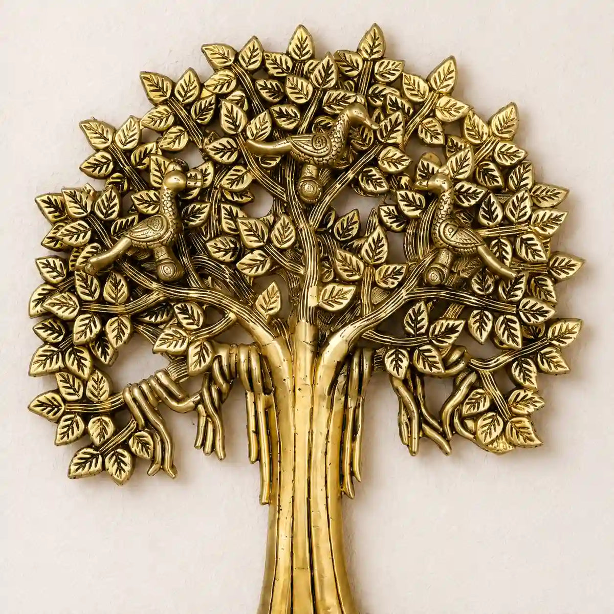 Brass Kalpvriksha Wall Hanging (13.5 Inch)