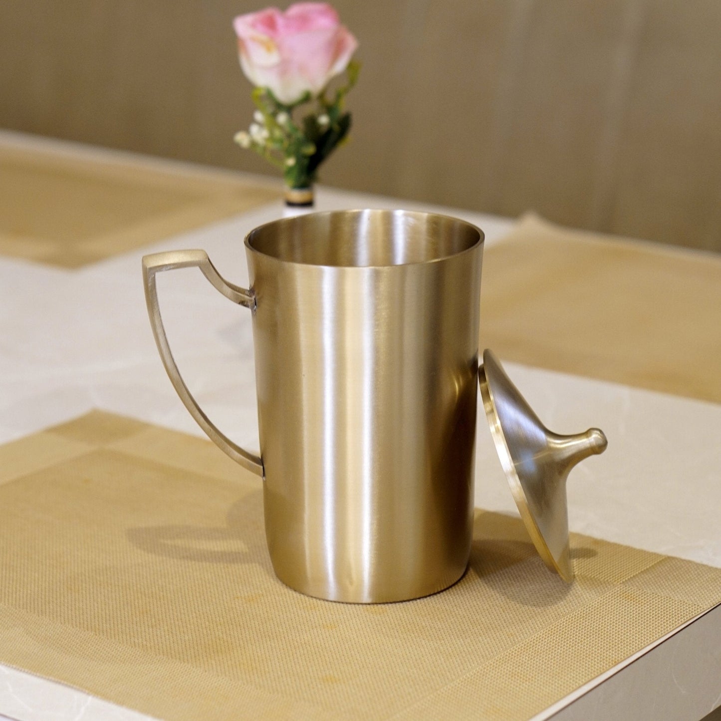 Kansa Jug/Pitcher with Matte Finish