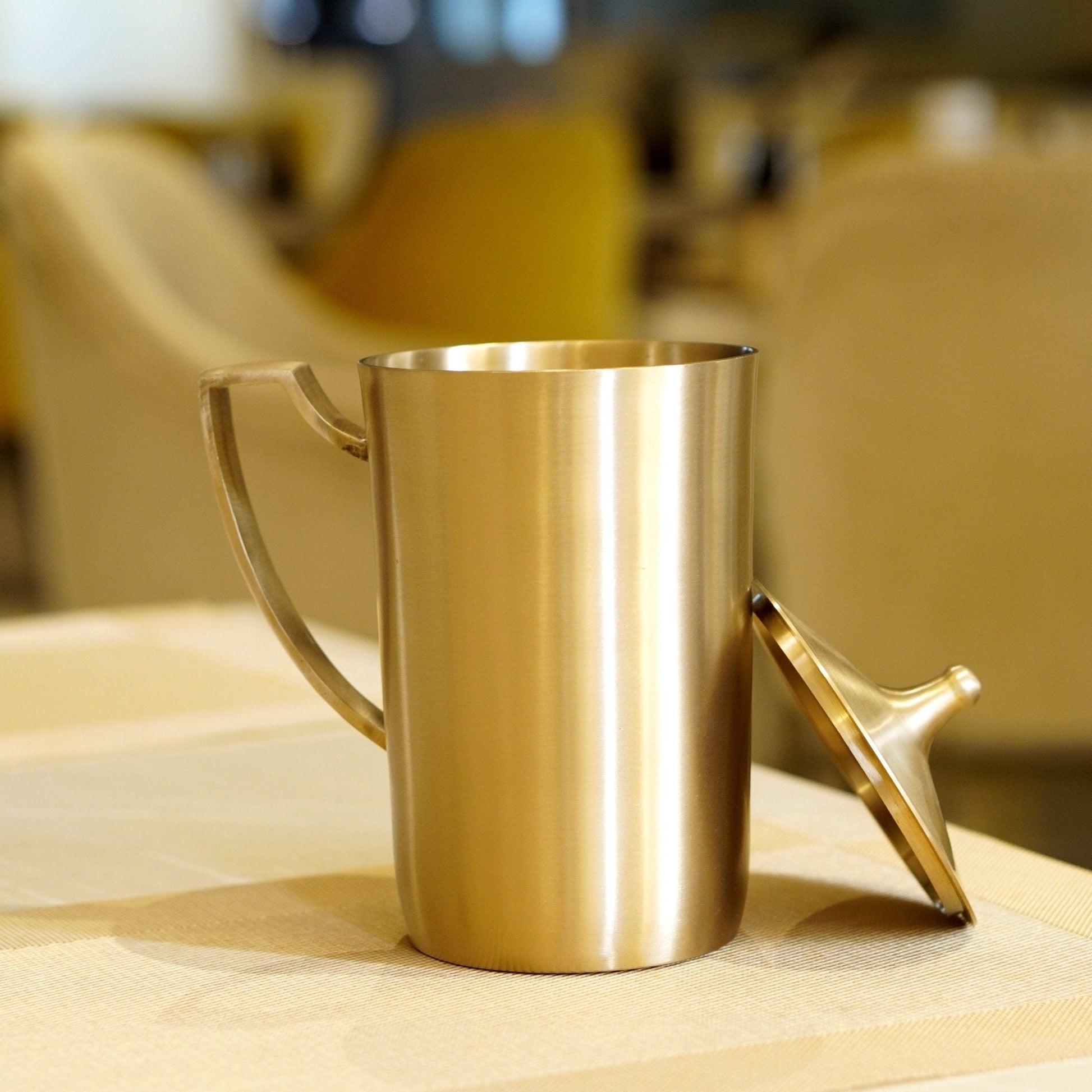 Kansa Jug/Pitcher with Matte Finish