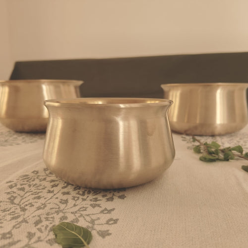 Kansa Tulsi Cookware Handi