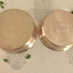 Kansa Tulsi Cookware Shallow Pan/Tope