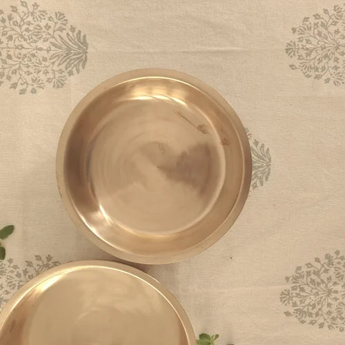 Kansa Tulsi Cookware Shallow Pan/Tope