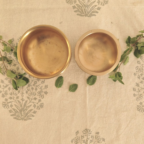 Kansa Tulsi Serveware Handi