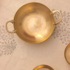 Kansa Tulsi Serveware Kadai