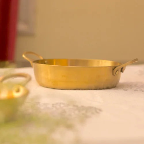 Kansa Tulsi Serveware Pan