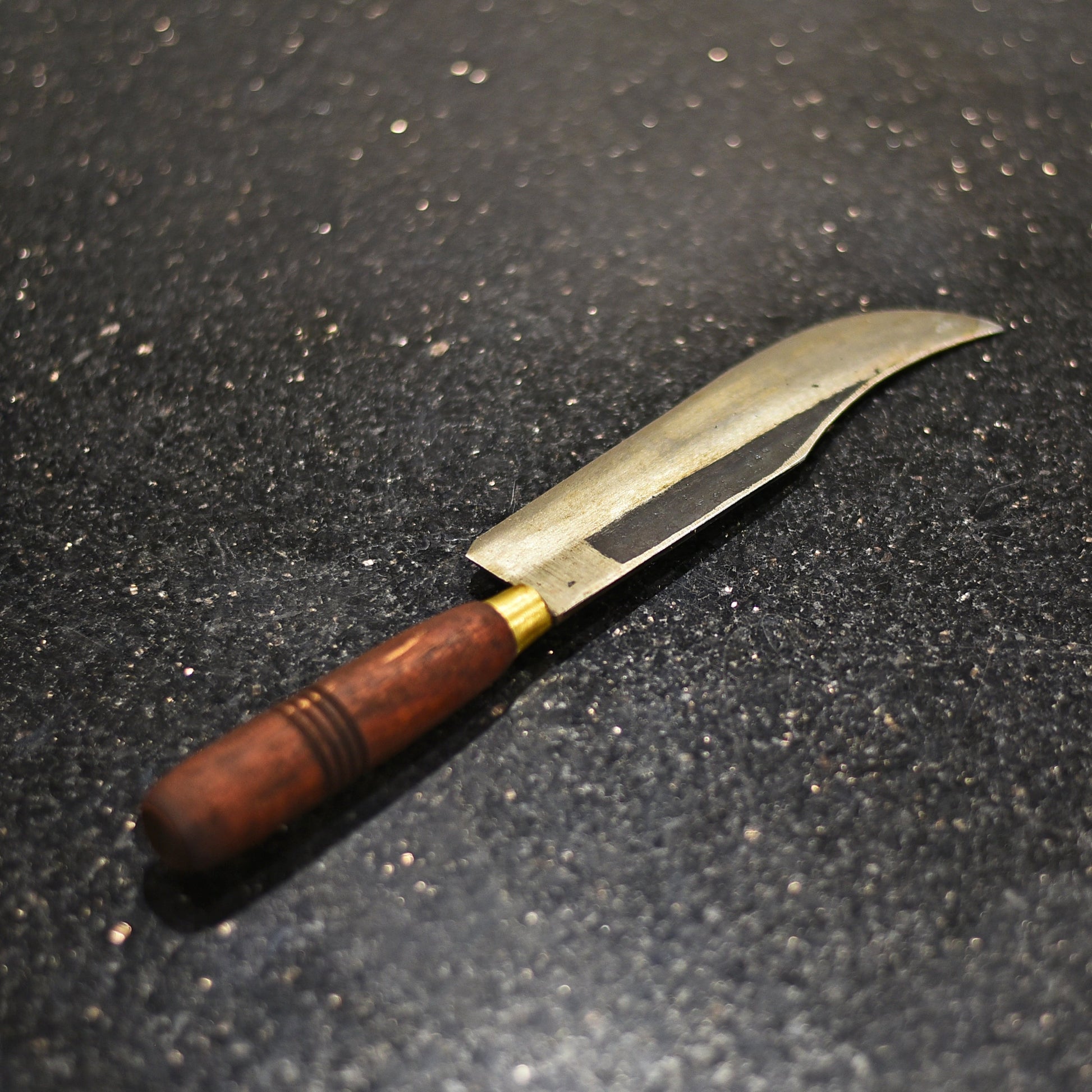 Pure Iron Knife - Curved