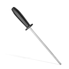 Plenus Grooved Sharpener 20 cm/ 8in - Black