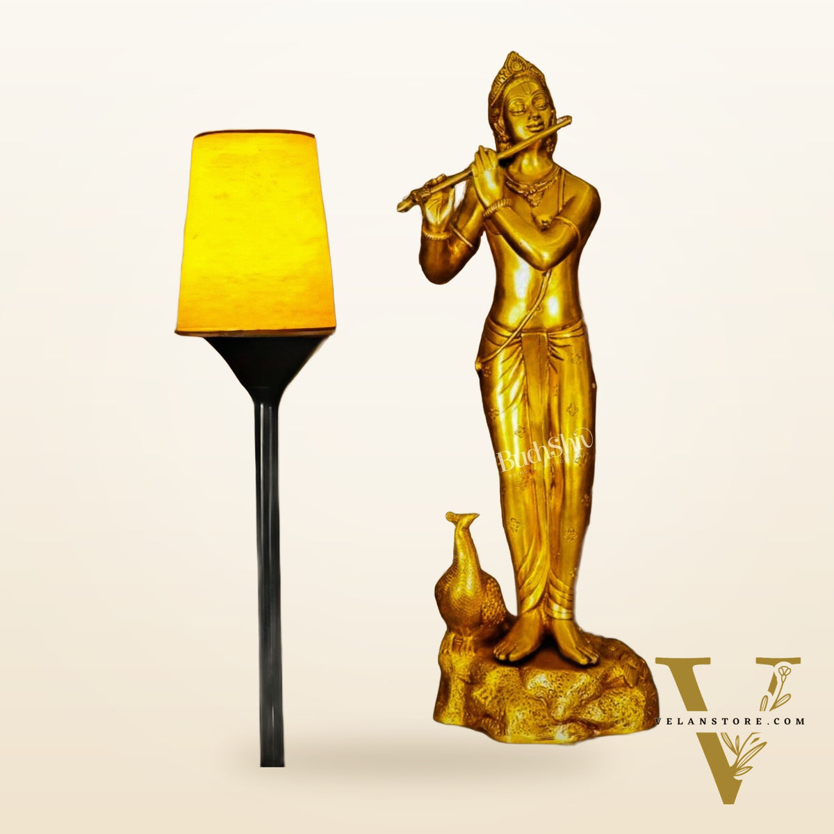 Krishna Murlidhar Brass Idol | Superfine Brass | 29 Inch