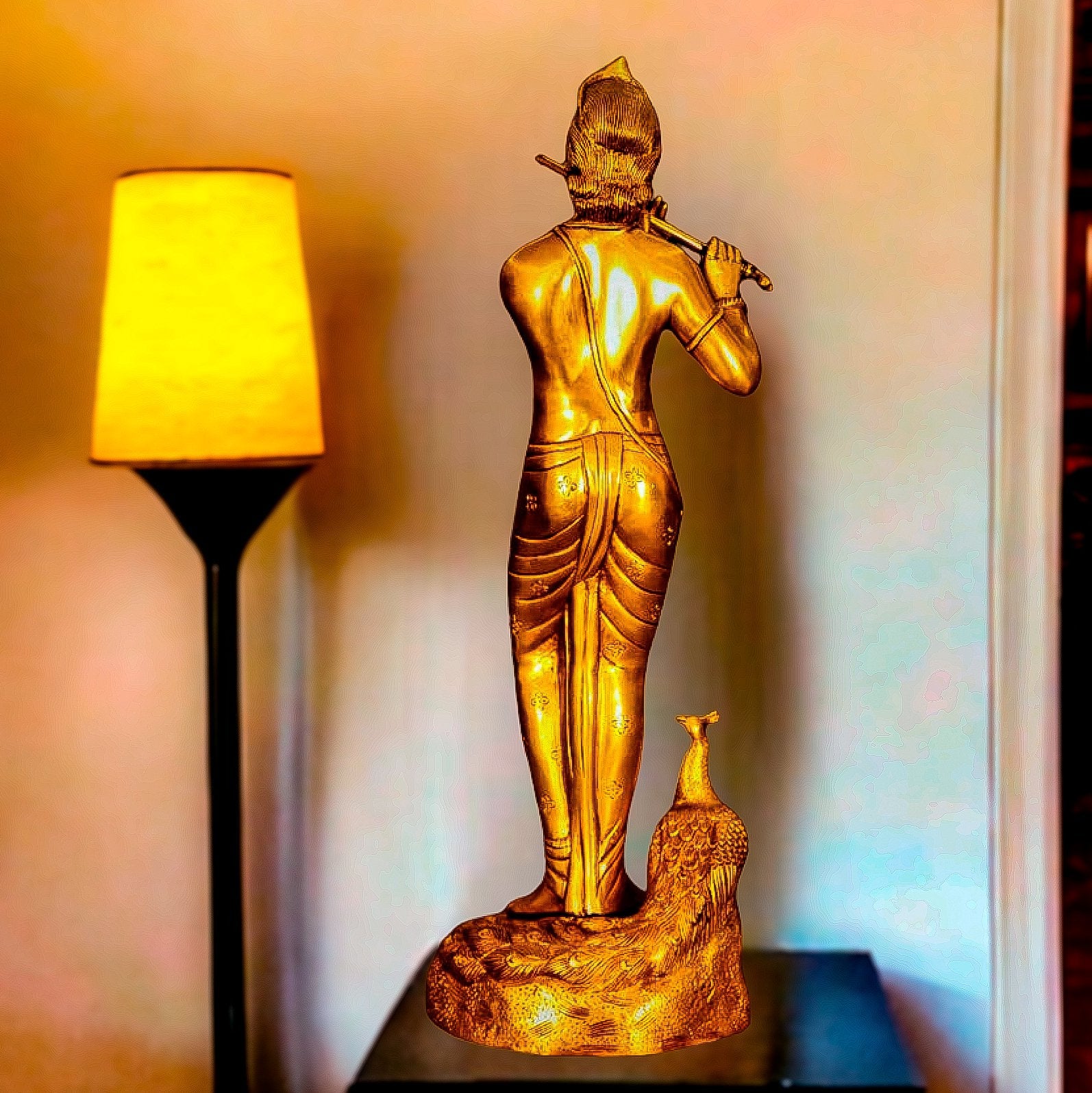 Krishna Murlidhar Brass Idol | Superfine Brass | 29 Inch