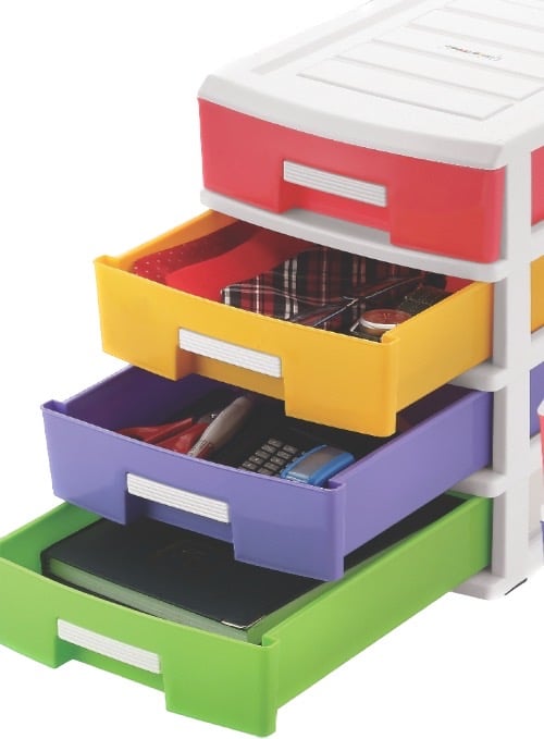 A-4 Drawer Multi Storage, 2,3 ,4Tier