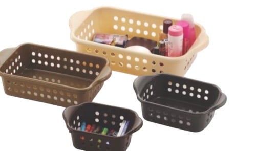 Jolly Basket Without Lid Tedemel Jolly Basket For Kitchen, Fruits, Vegetables, Utility, Stationery, Closet, Wardrobe