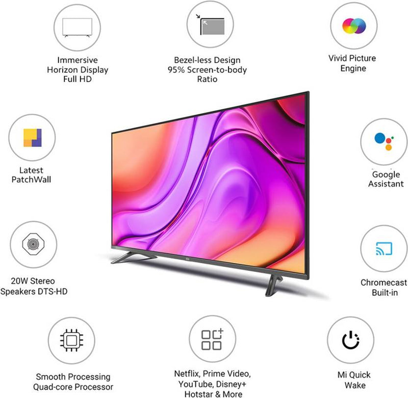 Xiaomi by Mi 4A Horizon Edition 108 cm (43 inch) Full HD LED Smart Android TV (L43M6-EI)-2