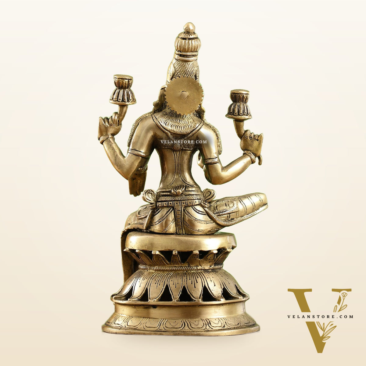 Lakshmi Brass Statue 12 inch