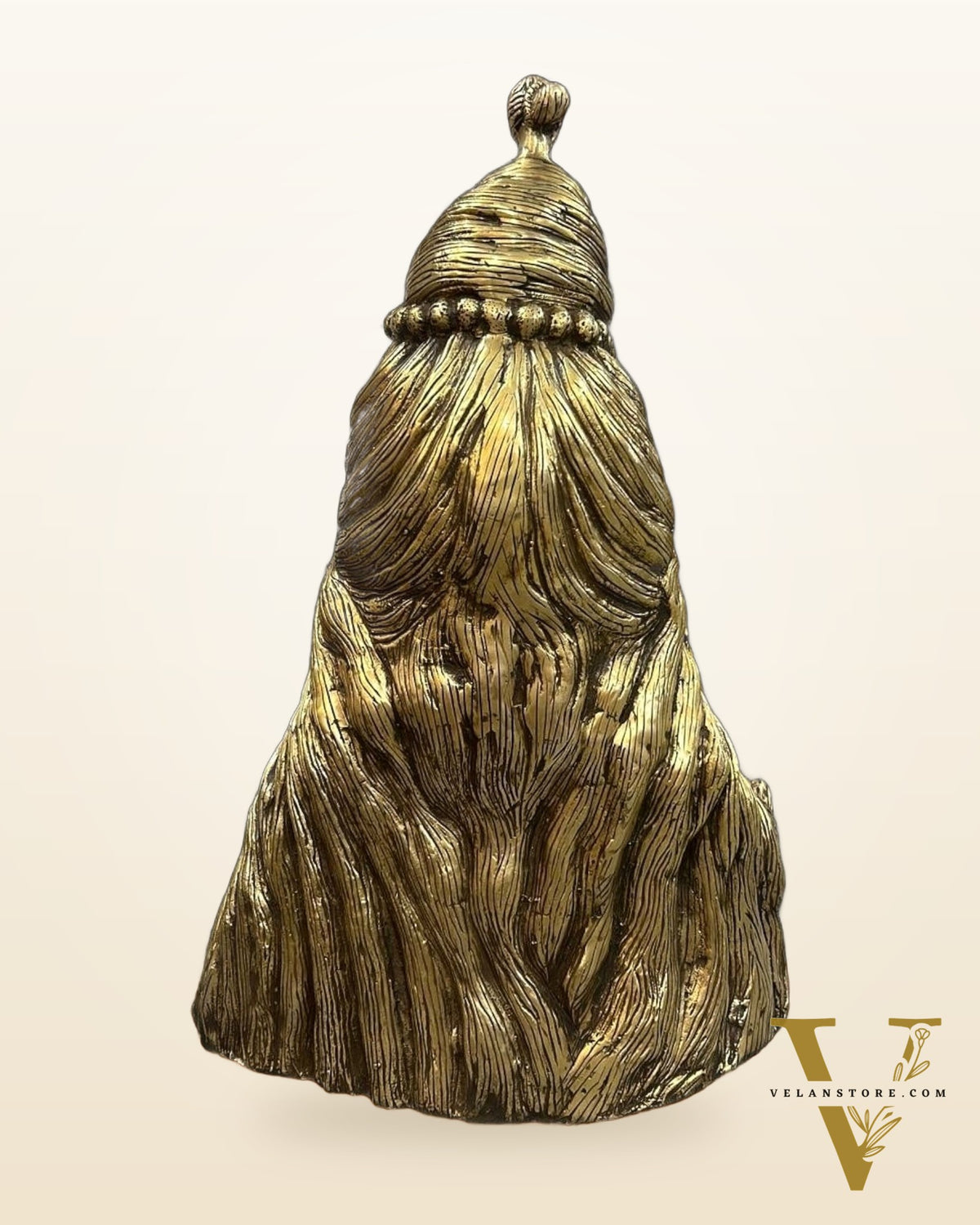Large Brass Lord Shiva Head Bust - 27 inch