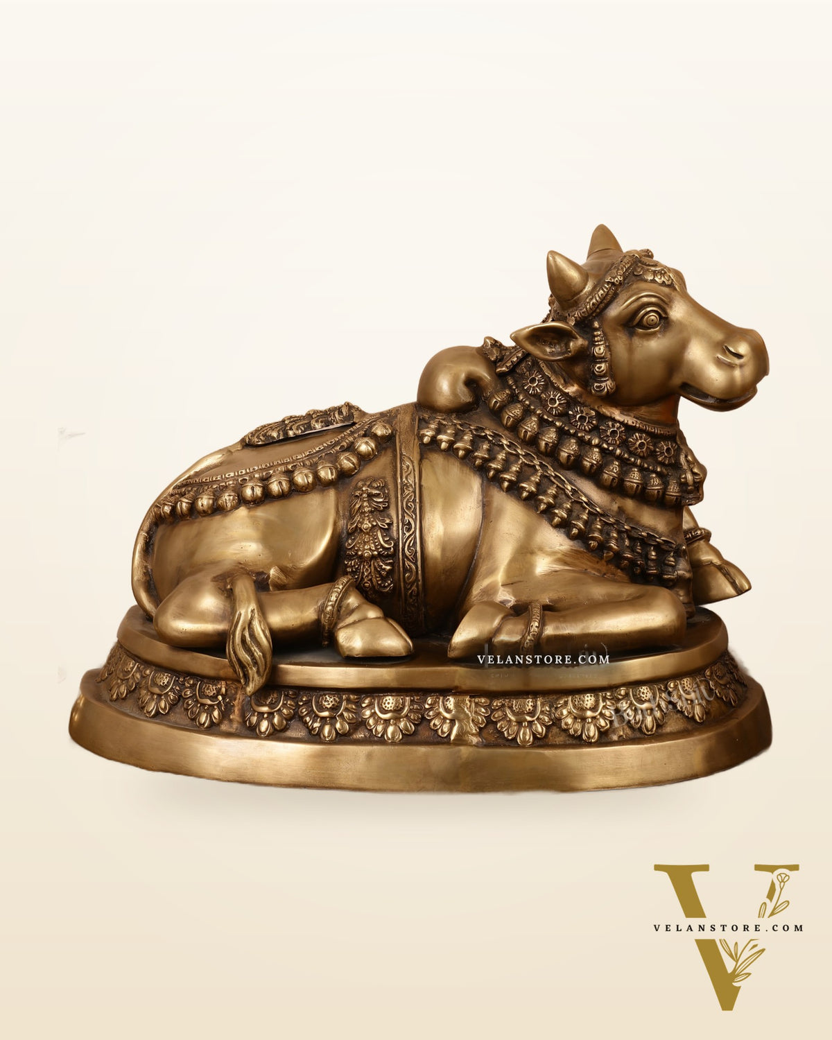 Large brass Nandi Statue 22 inch