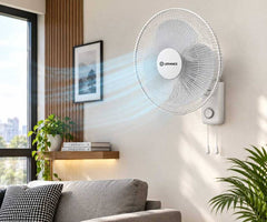 ledvance ldval wall fan breeza 400mm wt Anti Dust, Anti Rust, Energy Saving, High Air Delivery, Silent Operation, Ultra High Speed 400 mm Wall Fan-3