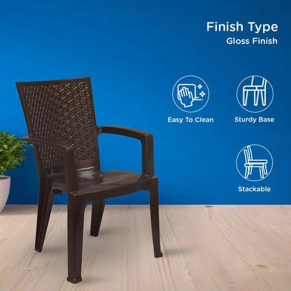 Nilkamal CHR2225 Plastic Arm Chair