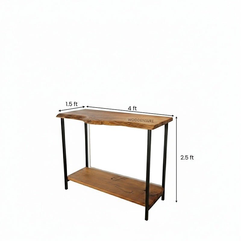 Royal Oak Live Edge Console Table