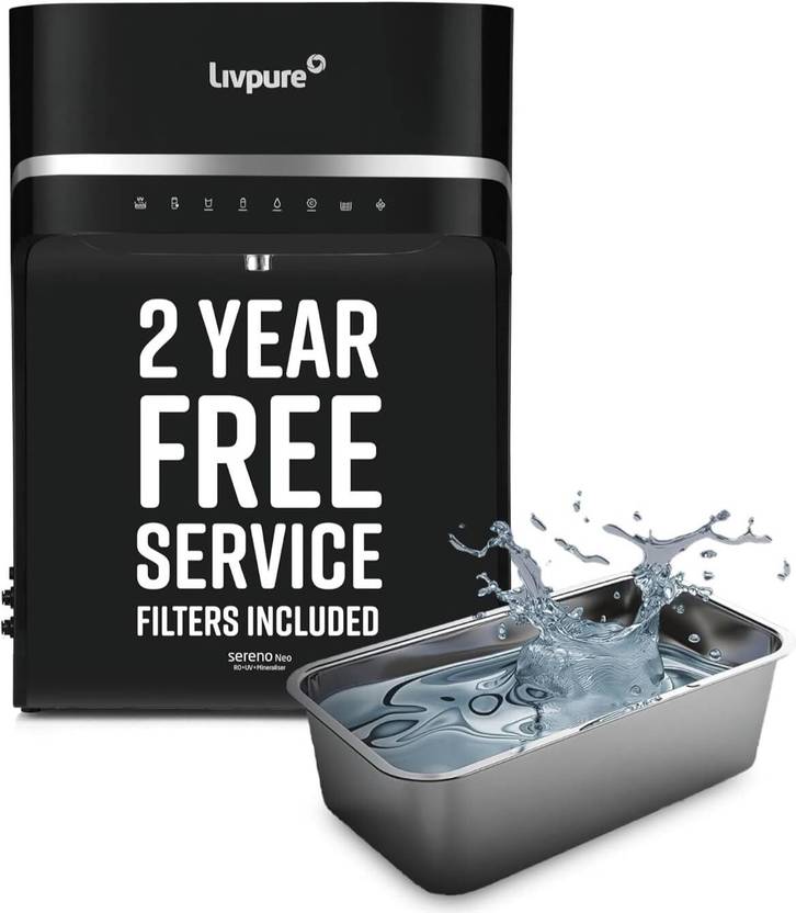 Livpure LIVPURERO001 5.5 L RO + UV + Minerals Water Purifier