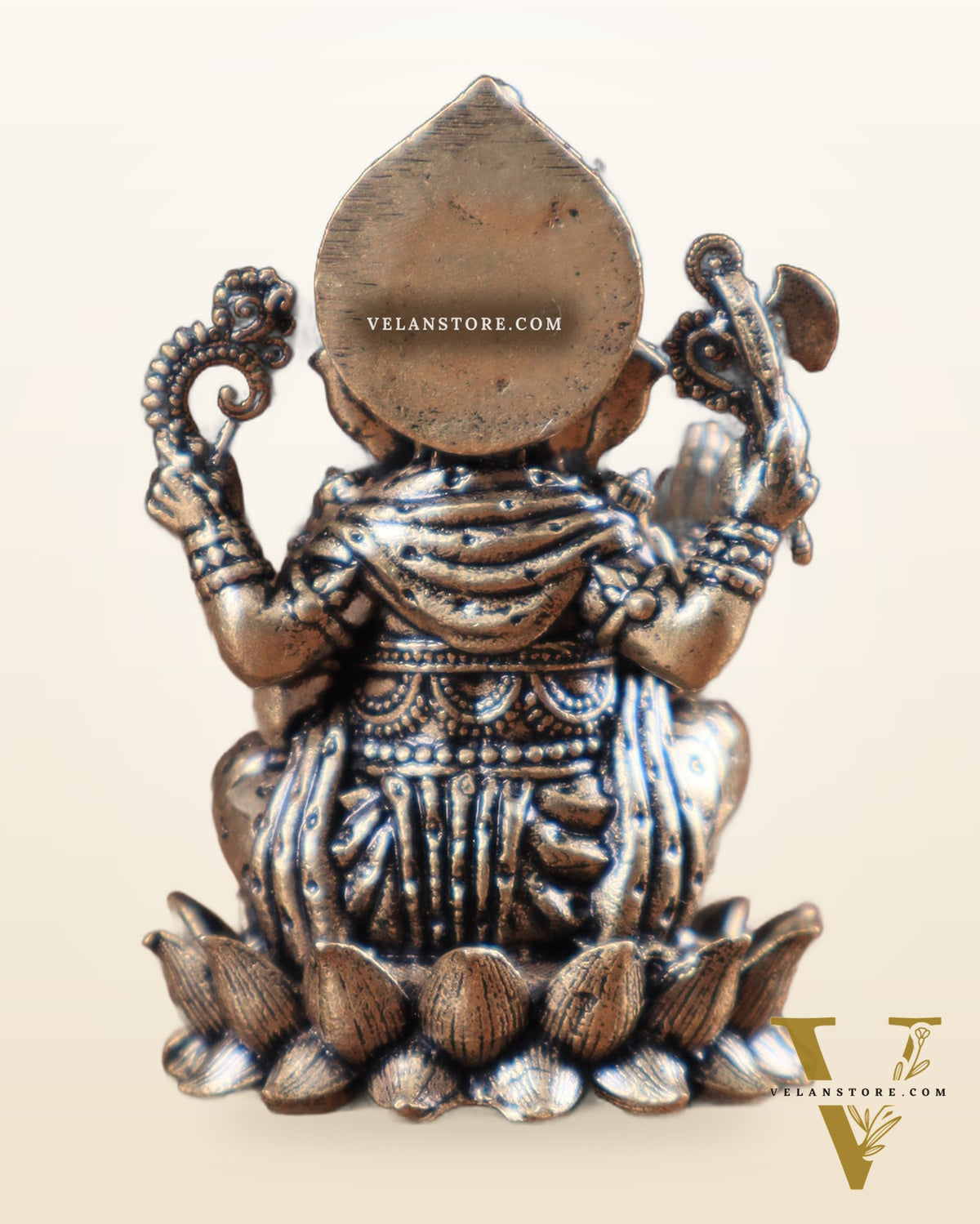 Lord Ganesha idol with Right-Side Trunk