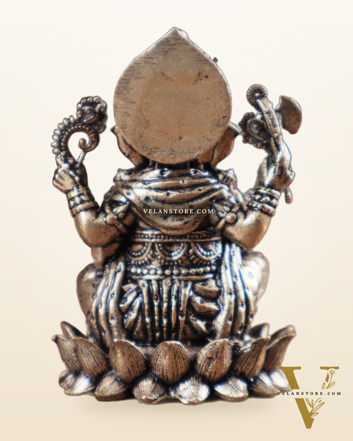 Lord Ganesha idol with Right-Side Trunk