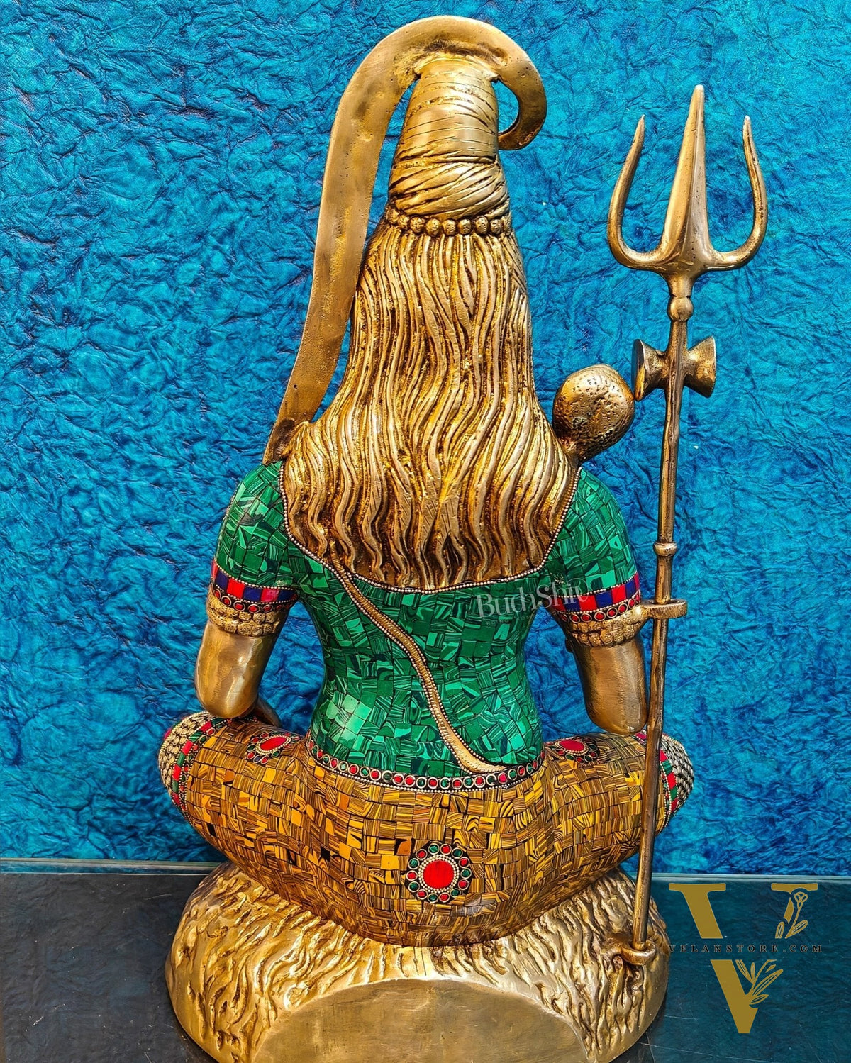 Lord Gangadhar Shiva Brass Idol 23 inches