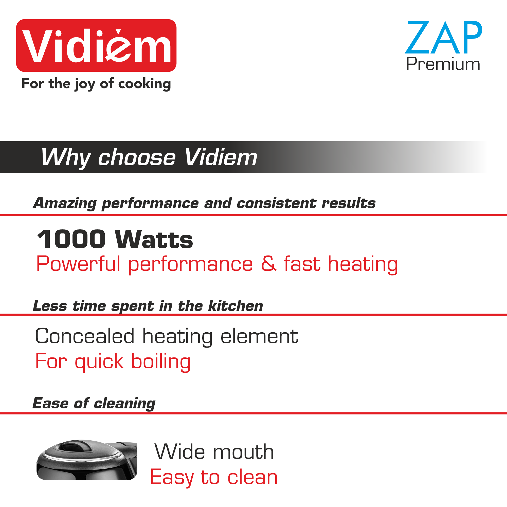 Zap Premium Vidiem - Midnight Black 1.8 Ltr