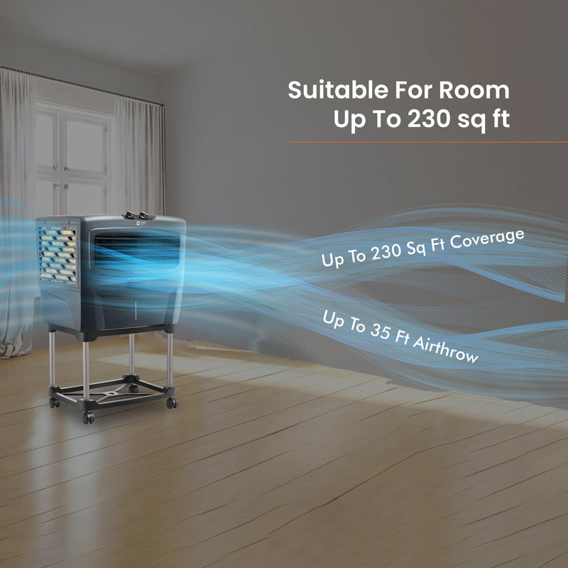 Magicool+ Window 55L Window Air Cooler with Powerful Air Delivery